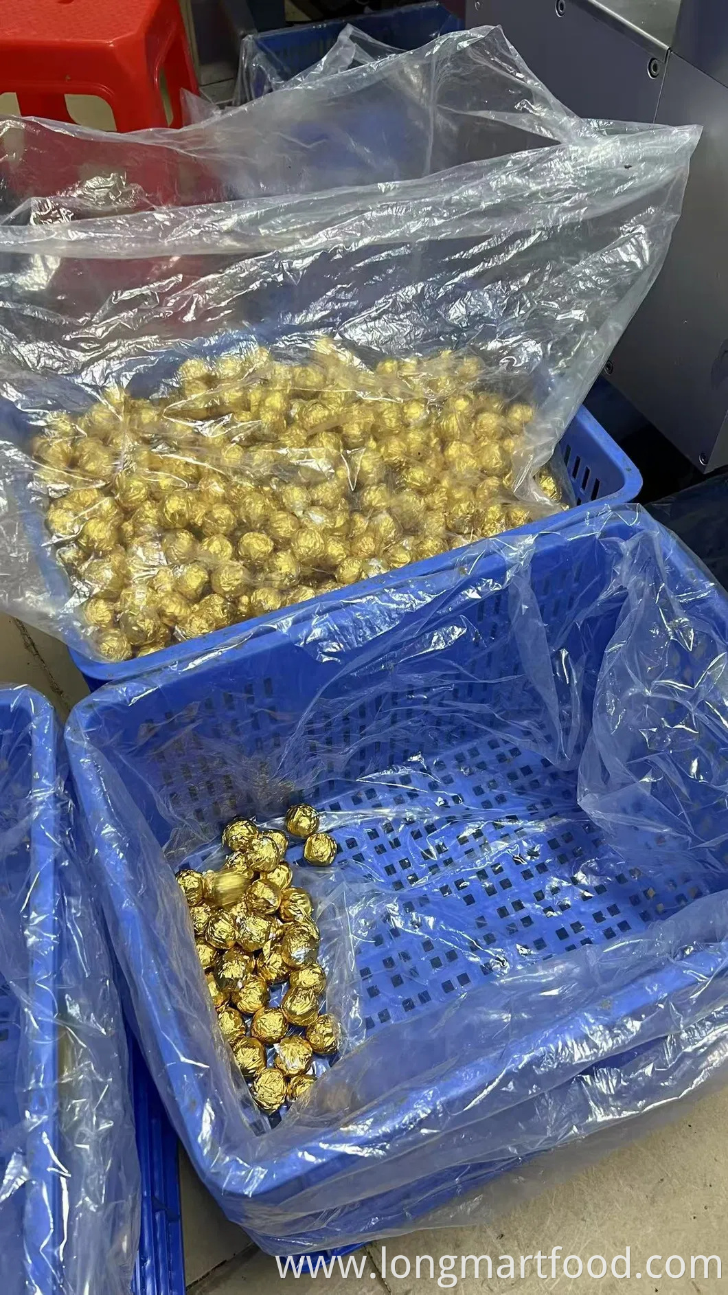 Crunchy Wafer Ball Milk Chocolate with Peanut/Crispy Rice/Cookie Packed in Heart Box